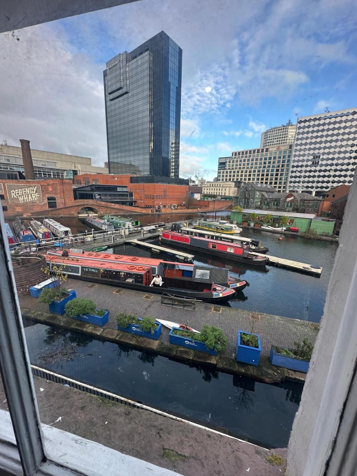 Cozy Flat By Birmingham Canals & City Centre Екстер'єр фото